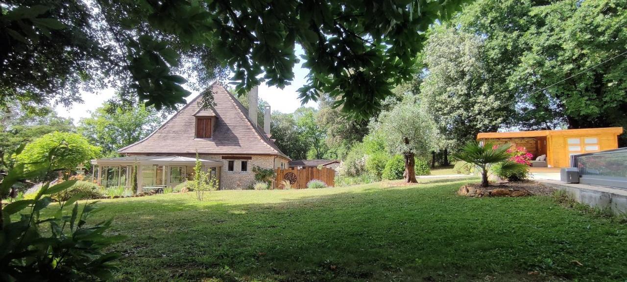 Bed and Breakfast Aux Couleurs d'Esteil à Sainte-Nathalène Extérieur photo